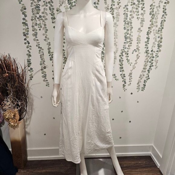 Show Me Your MuMu White Midi Dress - Picture 3 of 10